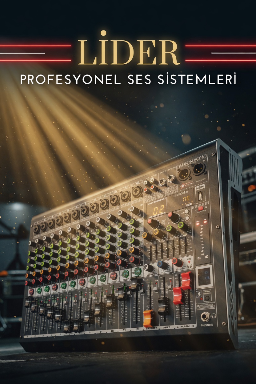 Lider Ses profesyonel yatay deck mixer