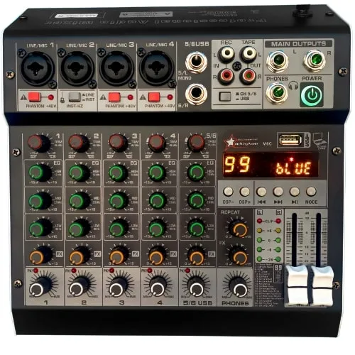 6CH 99DSP Deck Mixer