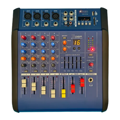 4CH 99DSP 2x350W Power Mixer