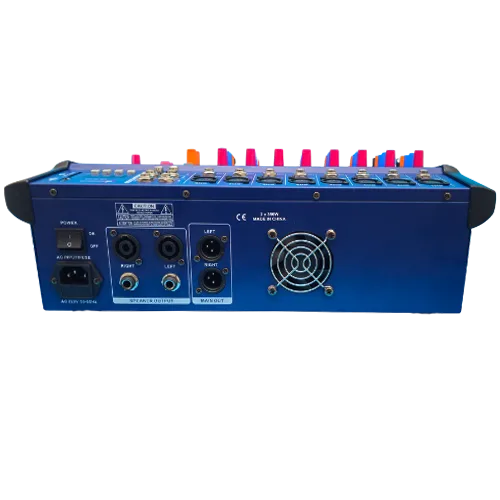 8CH 16DSP 2x350W Power Mixer görseli 3
