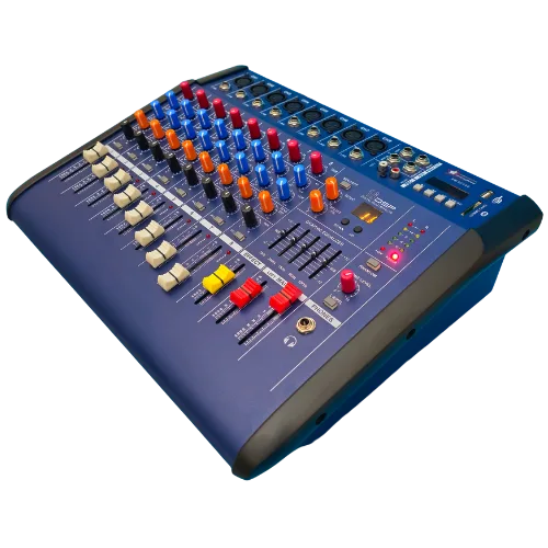 8CH 16DSP 2x350W Power Mixer