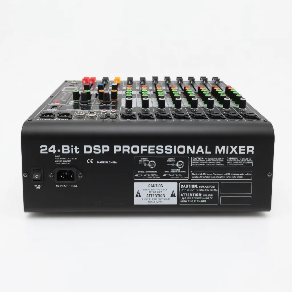 8CH 99DSP Deck Mixer görseli 3