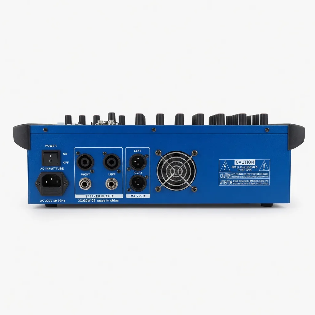 12CH 99DSP 2x350W Power Mixer görseli 2